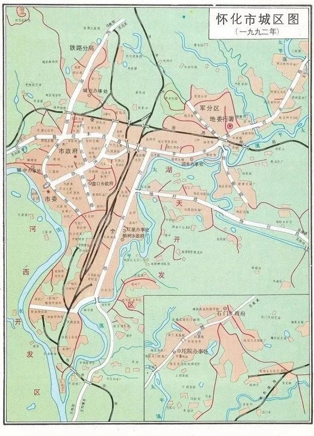 怀化火车站地图图片