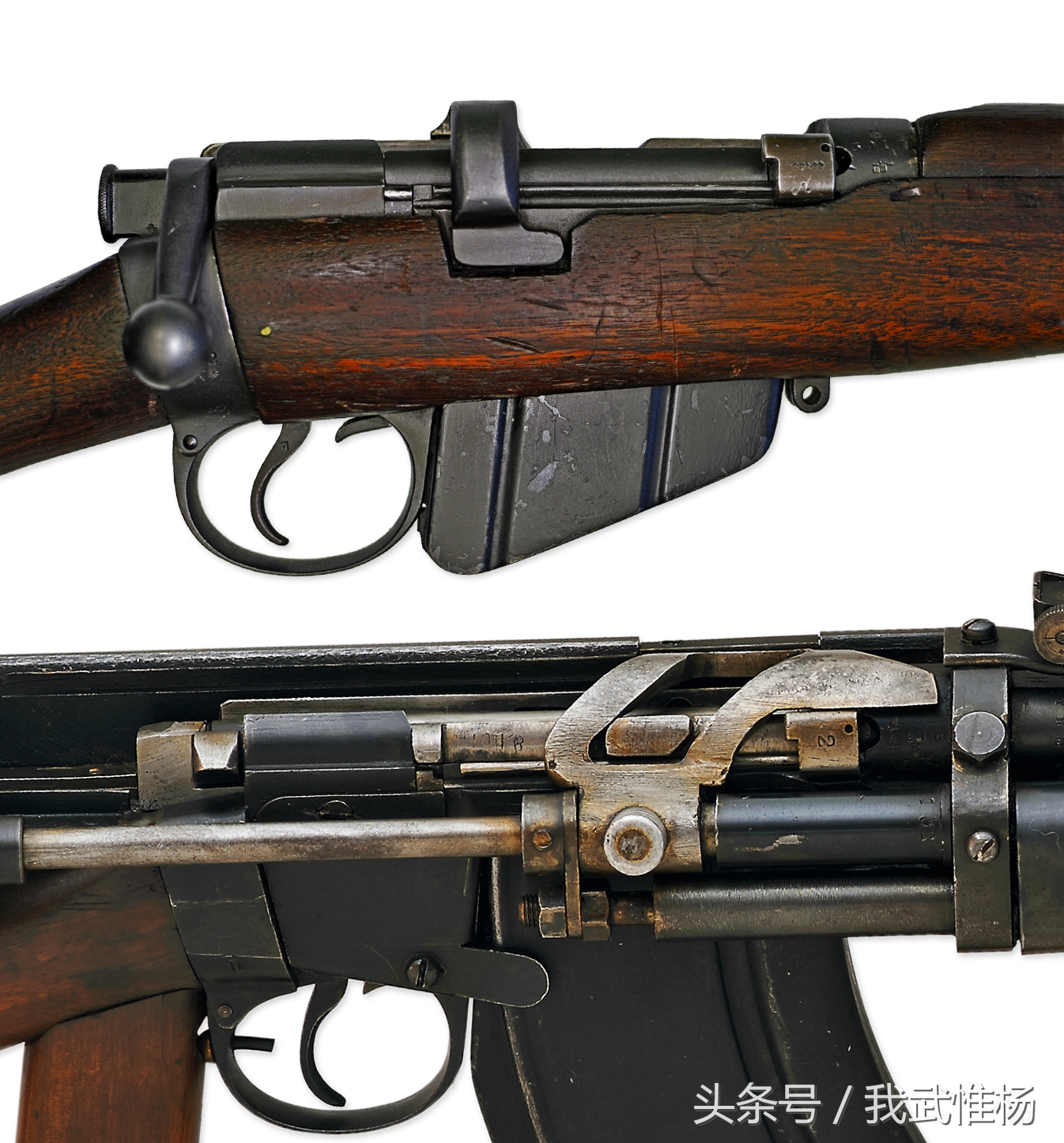 新西兰人菲利普·查尔顿在1941年用smle步枪改装出来的自动装填试验型