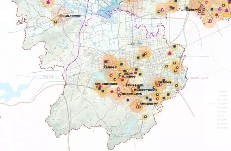 杭州市余杭分区规划20172020征求意见公布大临平北都有哪些规划