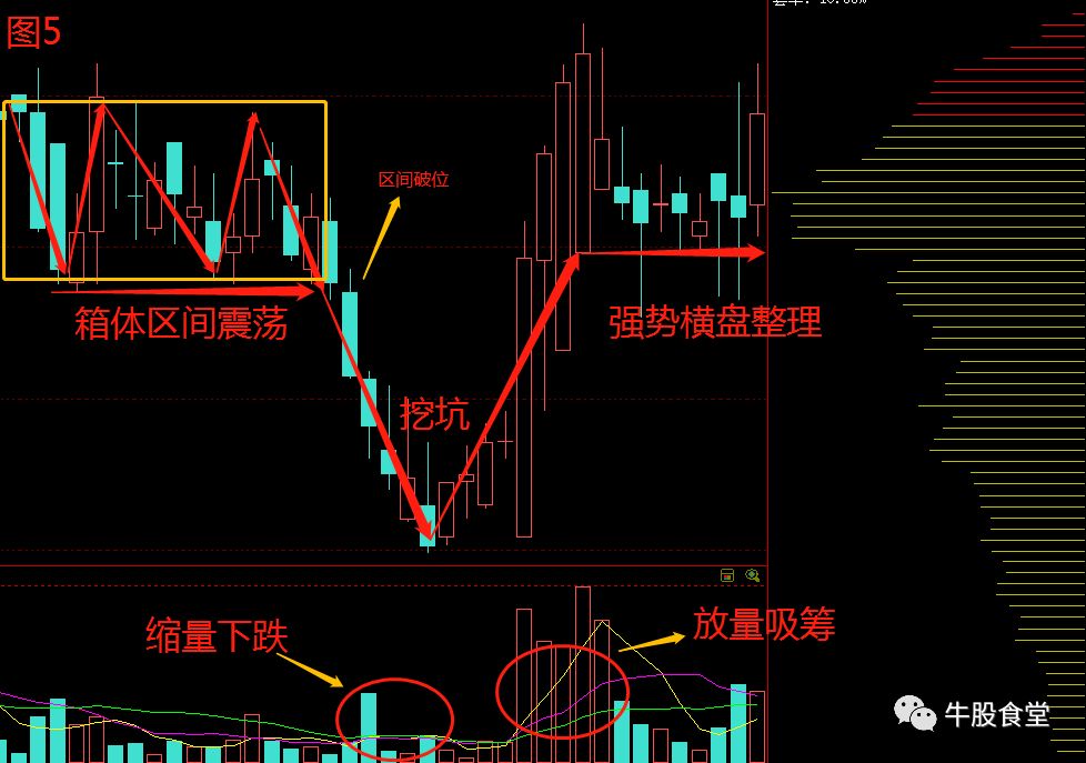 牛股课堂筹码分布进阶篇2之主力吸筹