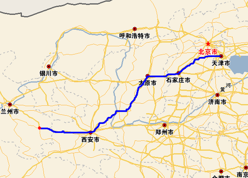 大西高鐵通車後從西安到北京的路線會發生什麼變化