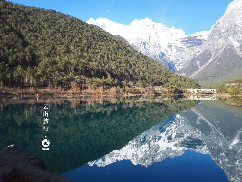 不是拉市海不是瀘沽湖玉龍雪山腳下藍月谷私藏著麗江最美的湖泊