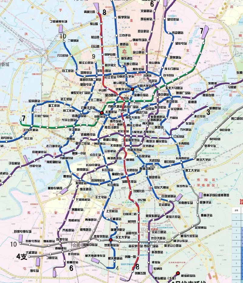 阜新地铁线路图图片