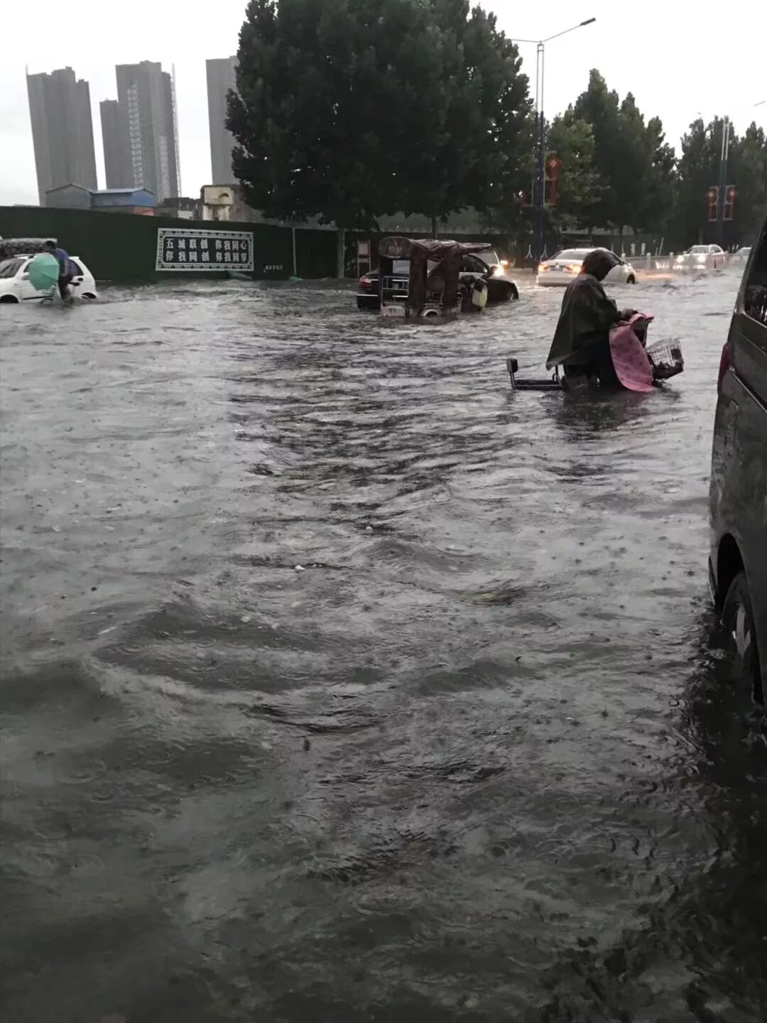 周口暴雨图片