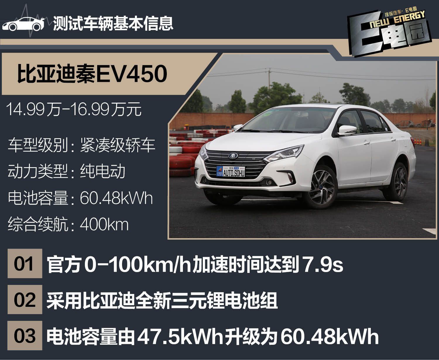 比亚迪秦ev450配置参数图片