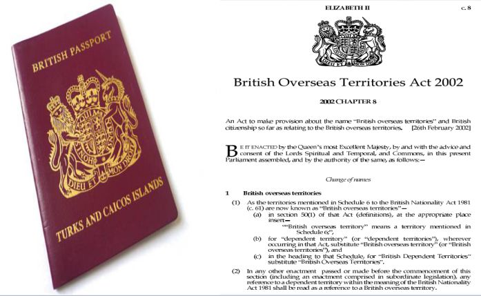 英国海外领土护照图片