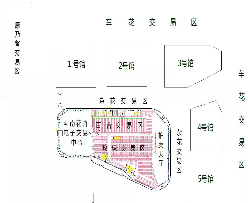 斗南花卉市场地图图片