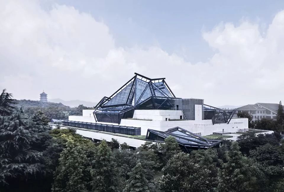 杭州美术馆屋顶图片