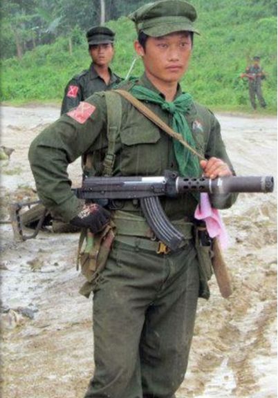 缅甸照片真实AK图片