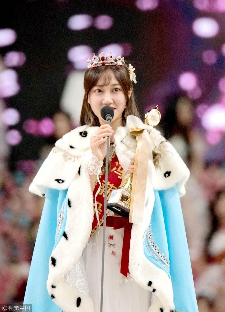 snh48年度人氣總決選李藝彤第一名登頂黃婷婷馮薪朵位列二三名