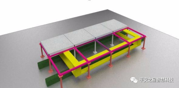 平安之星智慧科技:机房散力架安装工程