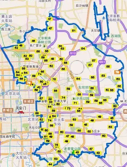 北京朝阳区位置图图片