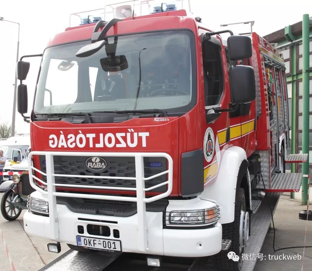 匈牙利消防车图片