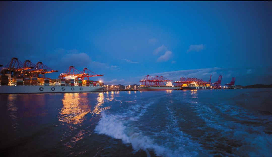 宁波港八大码头图片