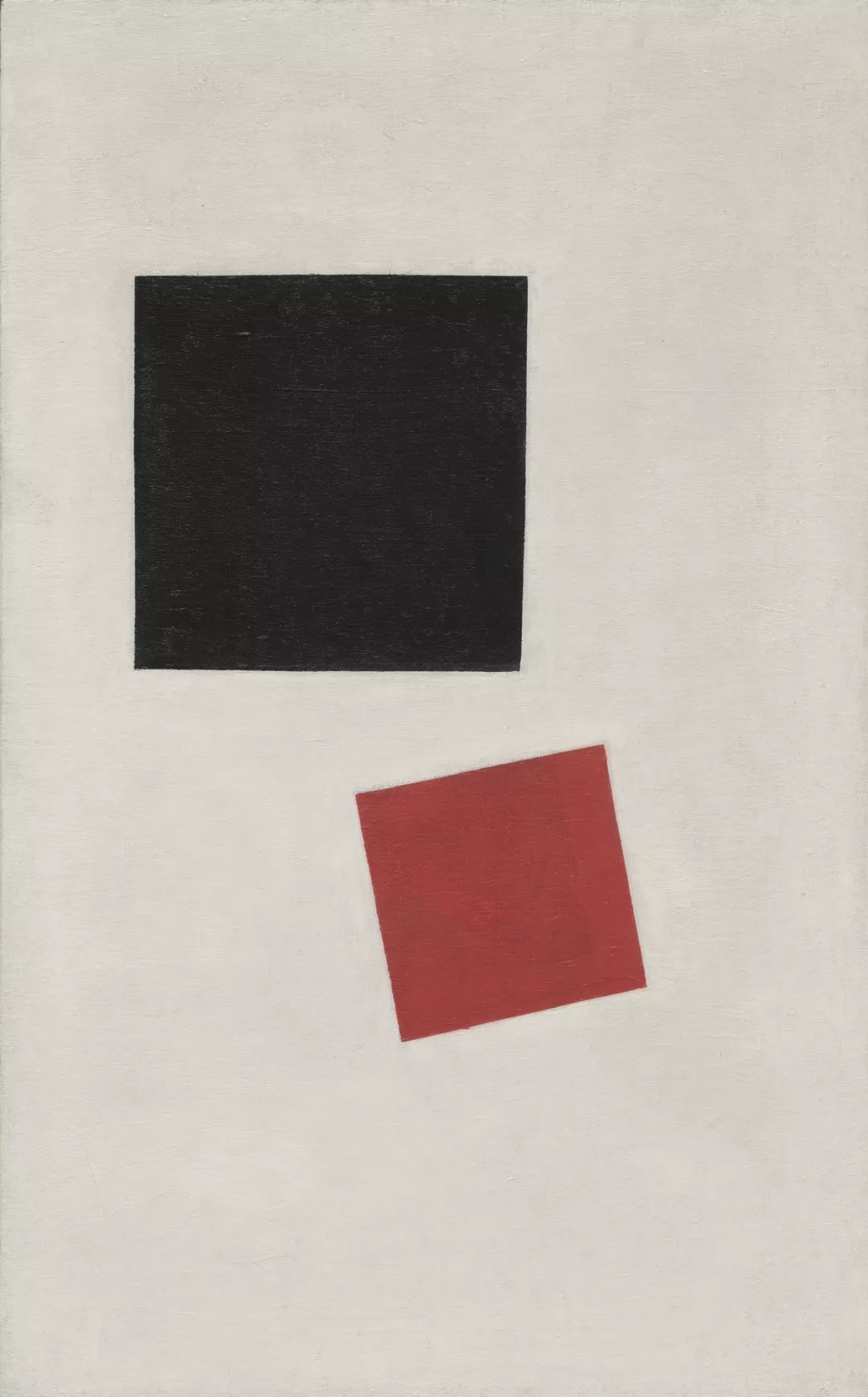 马列维奇《black square1》,1915年马列维奇《白上白》,1918年的模仿