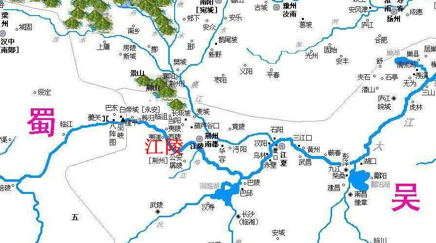 三国江陵地图图片