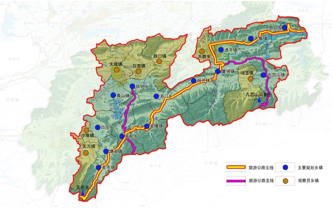 幕阜山地图图片