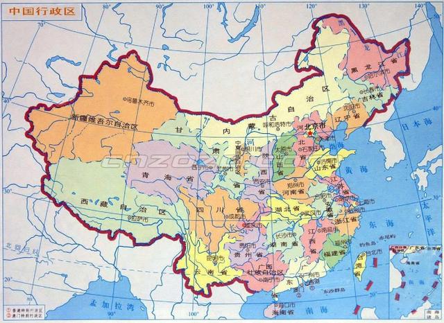 中国28个省区成立时间排名想不到这个省纳入统一版图最晚