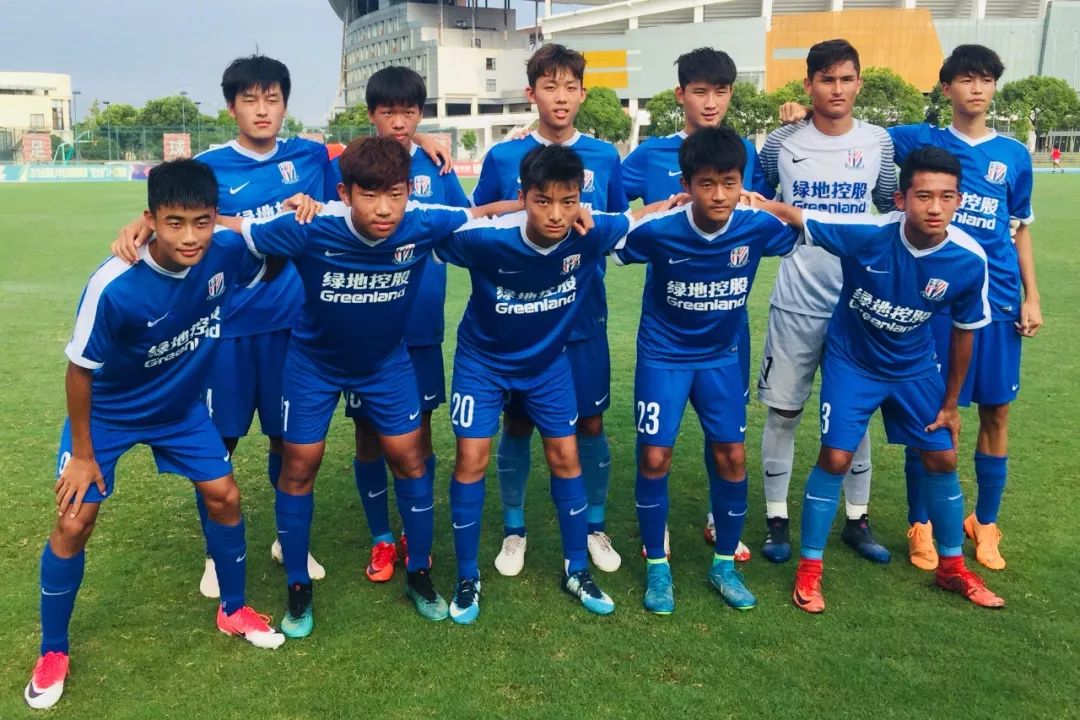 u17青超聯賽申花擊敗申鑫北控戰平中能