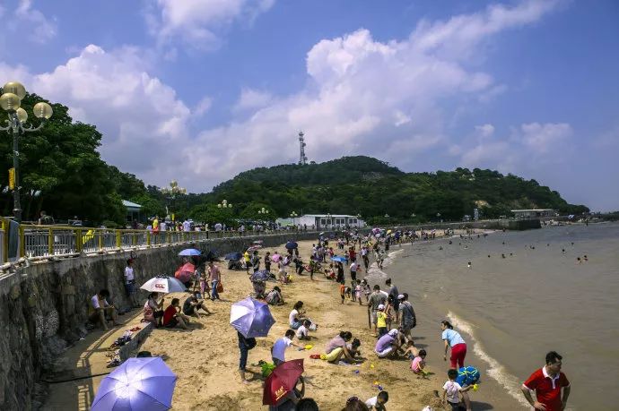 (大劇院)一一珠海市博物館(新館)一一美麗灣一一鳳凰灣沙灘一一淇澳島