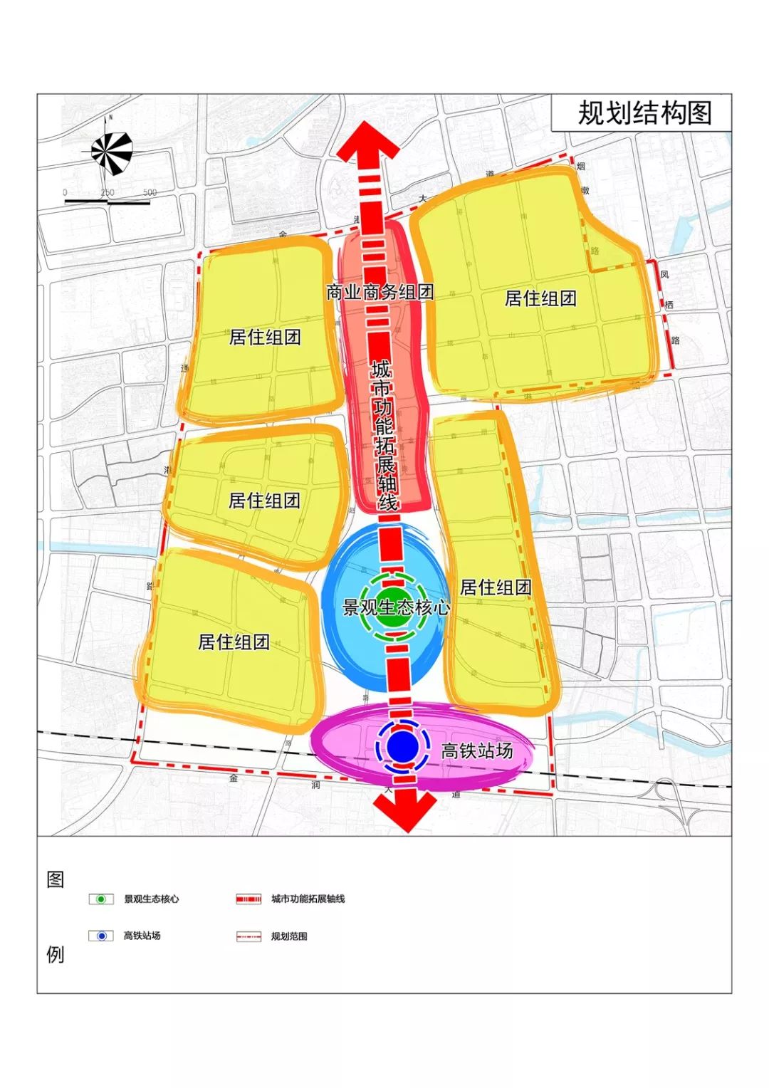 镇江新区未来规划图图片