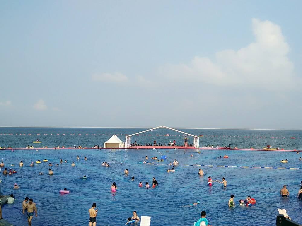 盐城海滨浴场图片