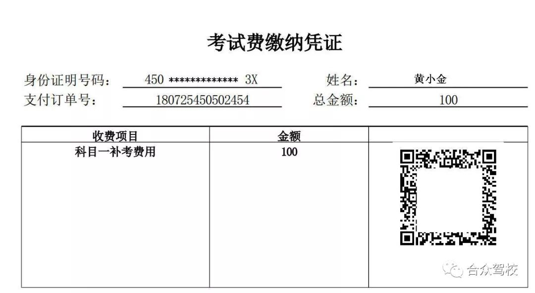 考試費繳納指南