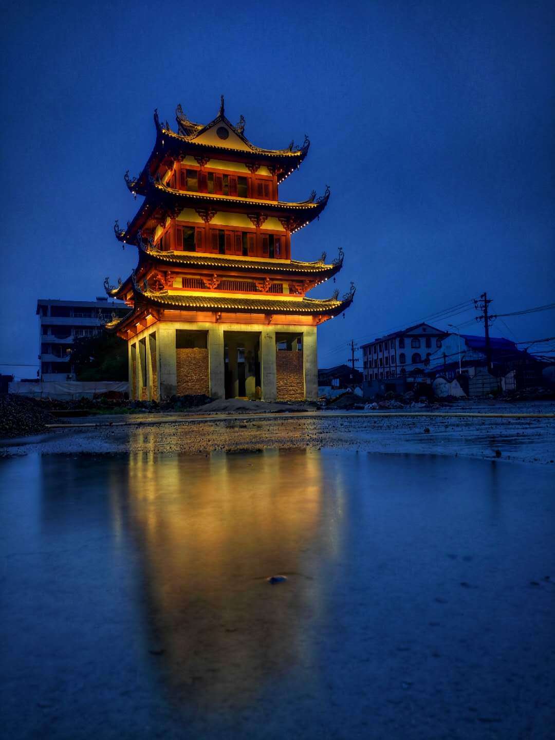 台州葭沚水城图片