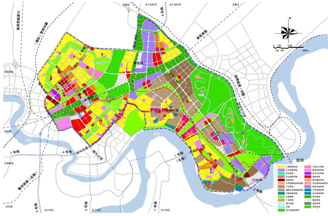 泸州城西控规图图片