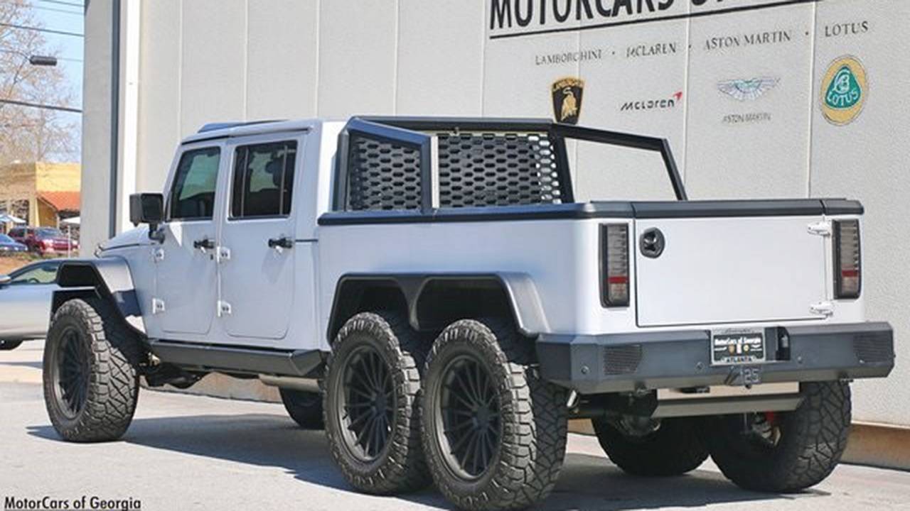 6x6热潮jeep牧马人6x6横空出世