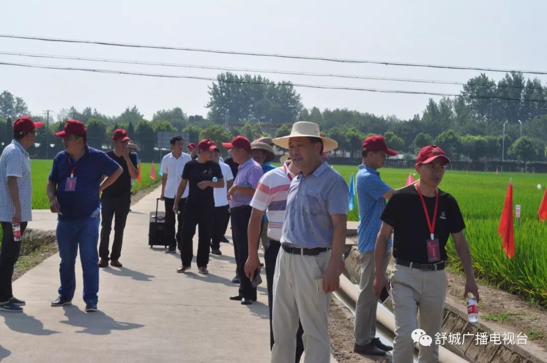 要向幸福村水稻科技繁育良种基地学习,回去后大力实施科技兴农战略