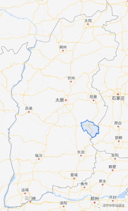 山西省左权县地图图片