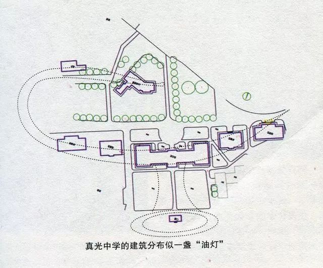 真光中学平面图图片