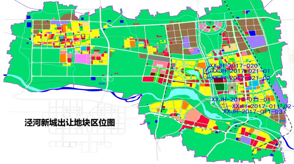 西咸新区泾河新城地图图片