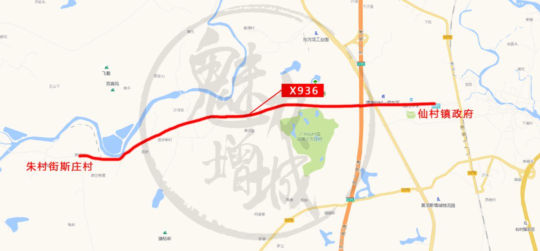 广汕公路增城段南移图片