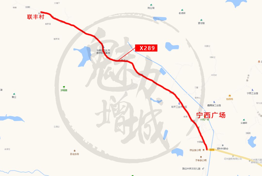 广汕公路增城段南移图片