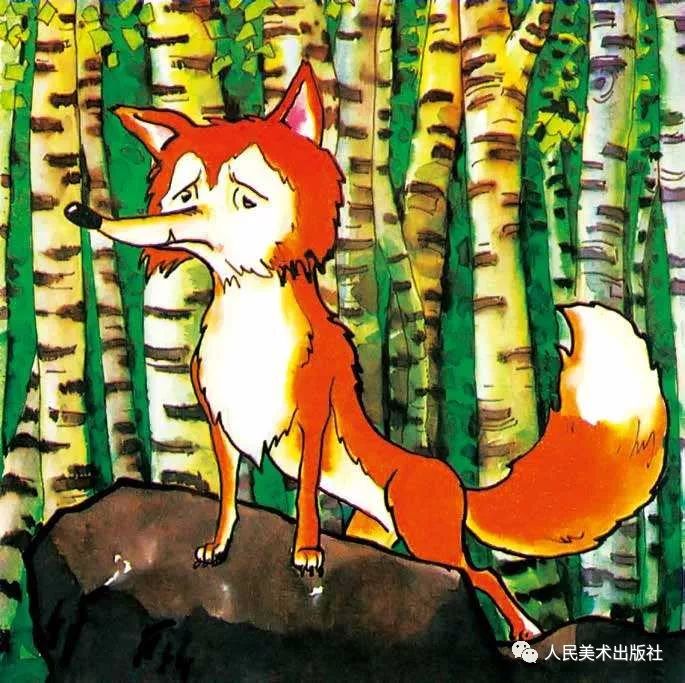 狐狸斯密尔的简笔画图片