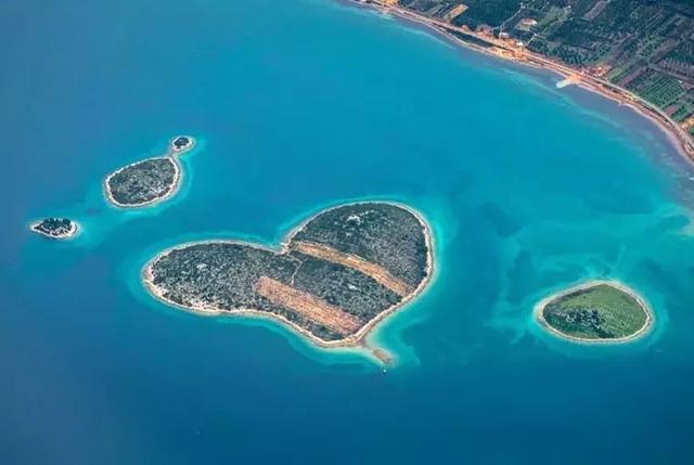 克罗地亚心形岛位置图片