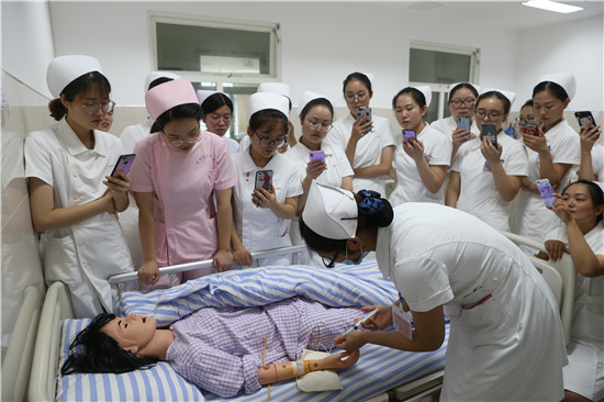 盱眙县人民医院对新入职护理人员进行岗前培训 图1