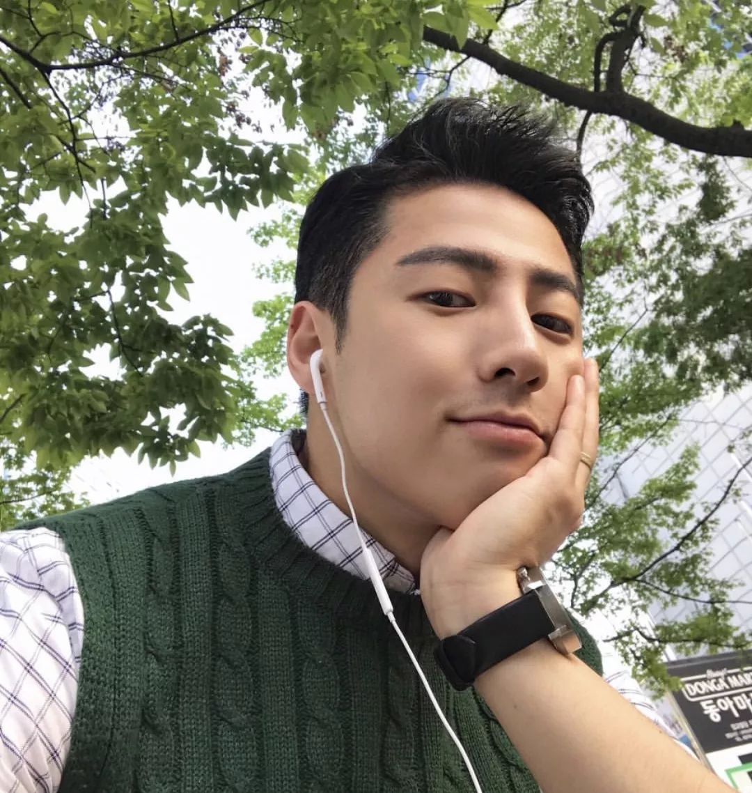 instagram韩国型男图片