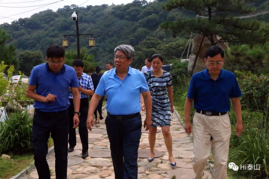 8月4日,泰安市規劃局會同泰山景區管委會組織召開《泰安市大津口鄉