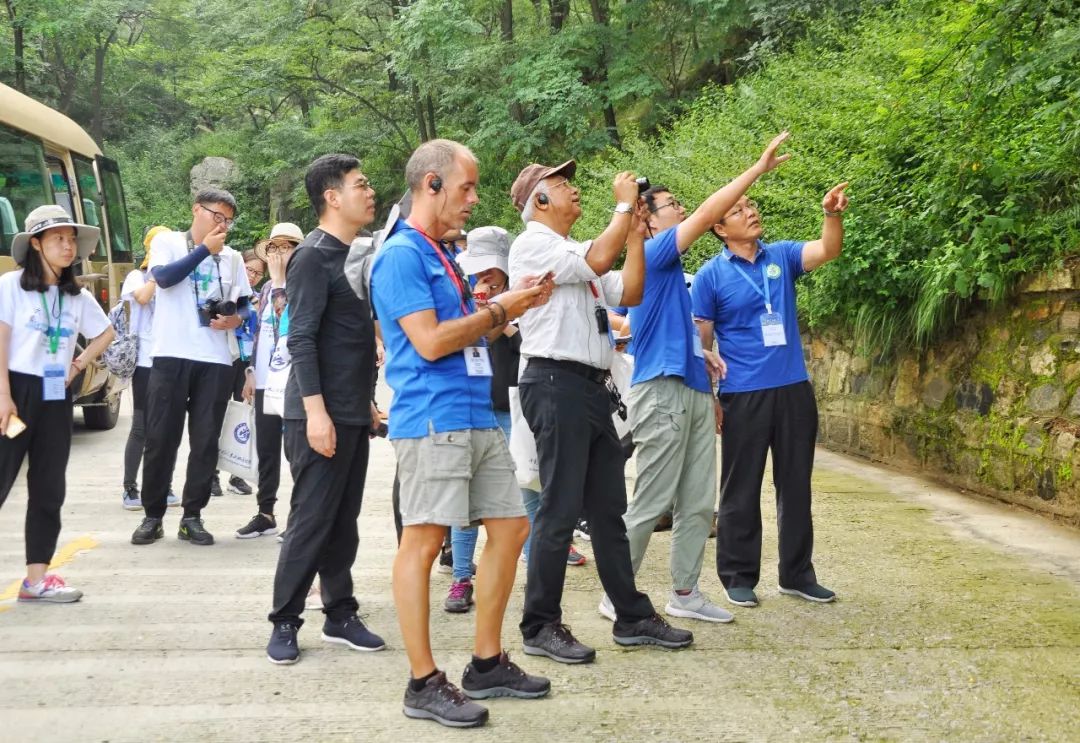 前的石頭對話聯合國教科文組織地質公園評估專家組到龜蒙景區實地考察