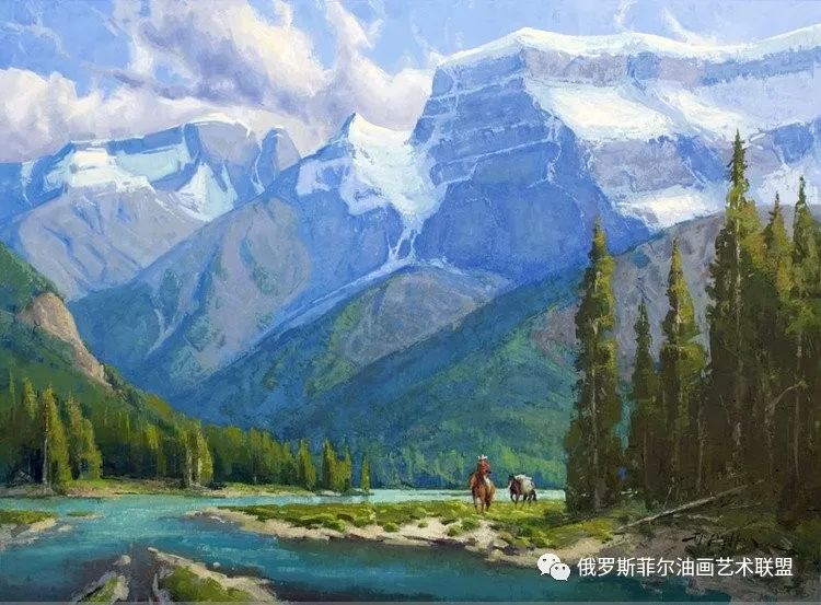 加拿大画家杰里马卡姆风景油画作品赏析