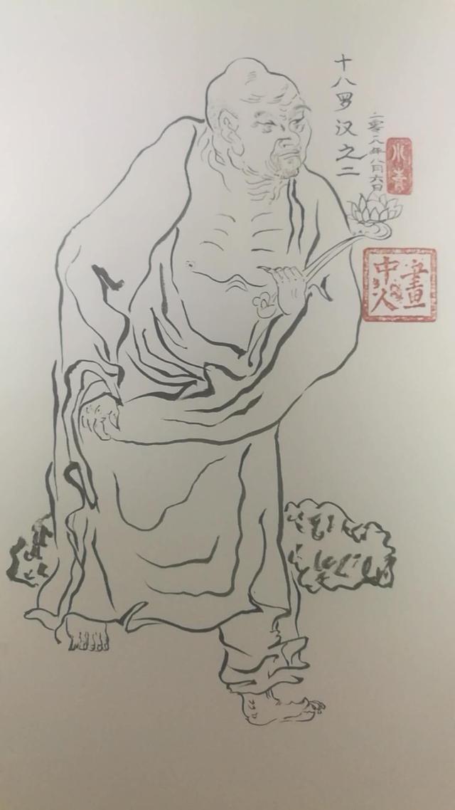 23,吳向日的國畫鋼筆結合作品24,吳強傑的鋼筆畫25,海薇的水彩16k