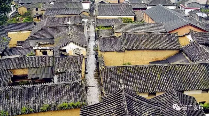 普洱十大历史街道之墨江碧溪古镇街道