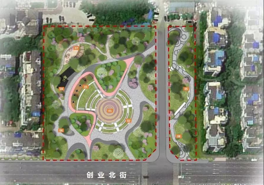 龙泉驿将建14个小游园,说不定就在你家附近!