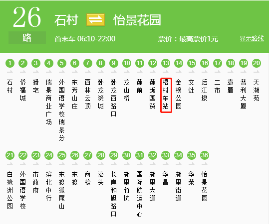 快线5号公交车路线图图片