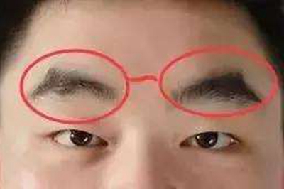 男人扫帚眉毛命运图片