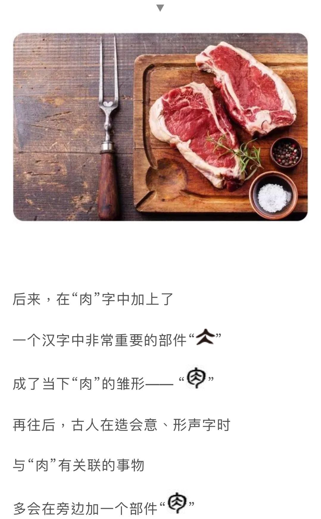 肉的演变过程图片图片