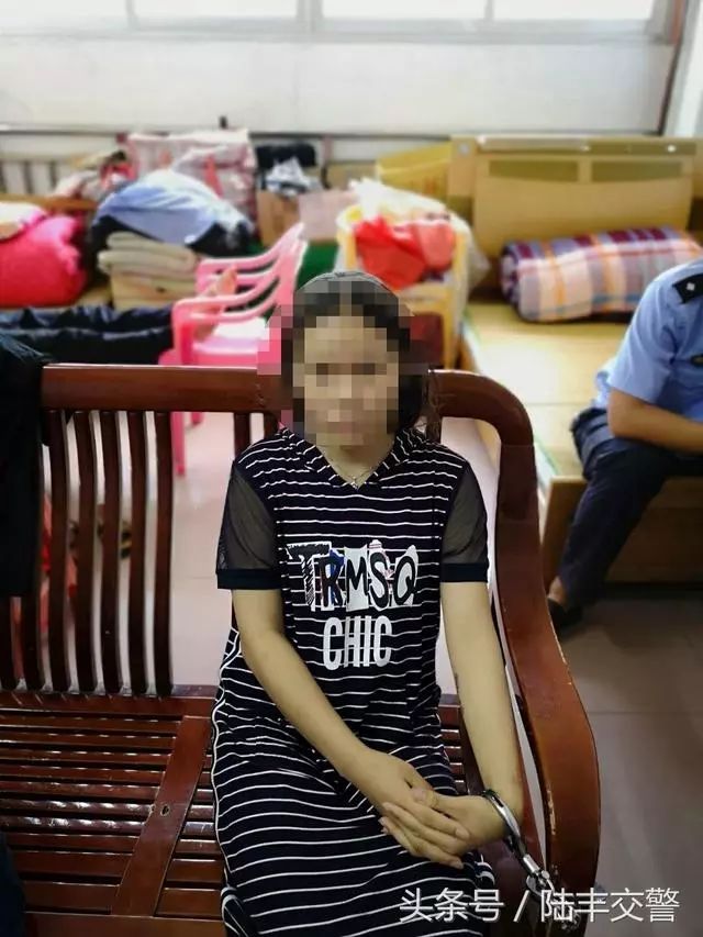 陆丰公安交警慧眼识假牌牵出抓获一名涉嫌刑事的在逃涉案人员